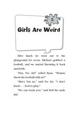 5 Oh, Valentine, We've Lost Our Minds! 5. Girls Are Weird -- 绘本听读宝在线台词全文