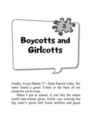 8 The Leprechaun Is Finally Gone! 3 Boycotts and Girlcotts -- 绘本听读宝在线台词全文