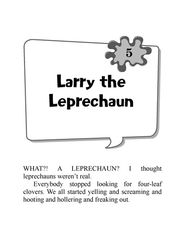 8 The Leprechaun Is Finally Gone! 5 Larry the Leprechaun -- 绘本听读宝在线台词全文