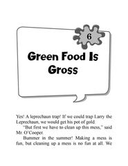 8 The Leprechaun Is Finally Gone! 6 Green Food Is Gross -- 绘本听读宝在线台词全文