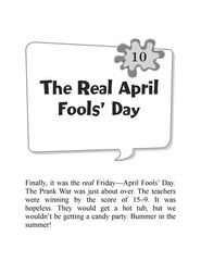 9 No More School, April Fools! 10 The Real April Fools’ Day -- 绘本听读宝在线台词全文