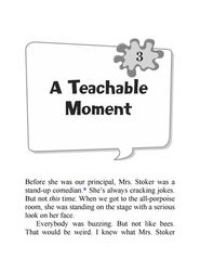 9 No More School, April Fools! 3 A Teachable Moment -- 绘本听读宝在线台词全文