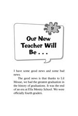 12 Lil Mouse Is in the House 9 Our New Teacher Will Be -- 绘本听读宝在线台词全文