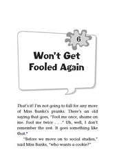 1 Miss Banks Pulls Lots of Pranks 6. Won’t Get Fooled Again -- 绘本听读宝在线台词全文