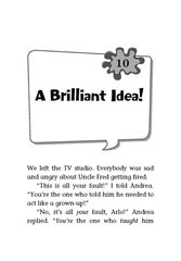 2 Uncle Fred Is a Knucklehead! 10. A Brilliant Idea! -- 绘本听读宝在线台词全文