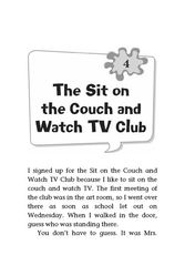 5 Mrs. Marge Is in Charge! 4. The Sit on the Couch and Watch TV Club -- 绘本听读宝在线台词全文