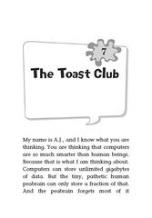 5 Mrs. Marge Is in Charge! 7. The Toast Club -- 绘本听读宝在线台词全文
