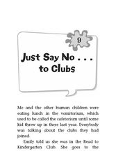 5 Mrs. Marge Is in Charge! 9. Just Say No to Clubs -- 绘本听读宝在线台词全文