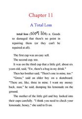 1 The Lemonade War Chapter 11 -- 绘本听读宝在线台词全文