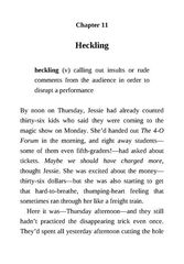 5 The Magic Trap 11 Heckling -- 绘本听读宝在线台词全文