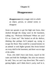 5 The Magic Trap 15 Disappearance -- 绘本听读宝在线台词全文