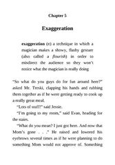 5 The Magic Trap 5 Exaggeration -- 绘本听读宝在线台词全文
