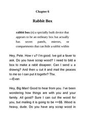 5 The Magic Trap 6 Rabbit Box -- 绘本听读宝在线台词全文