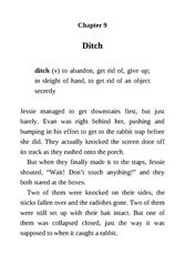 5 The Magic Trap 9 Ditch -- 绘本听读宝在线台词全文