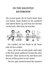 2 Ivy + Bean and the Ghost That Had to Go 10 IN THE HAUNTED BATHROOM -- 绘本听读宝在线台词全文