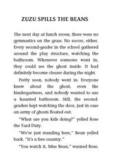 2 Ivy + Bean and the Ghost That Had to Go 5 ZUZU SPILLS THE BEANS -- 绘本听读宝在线台词全文