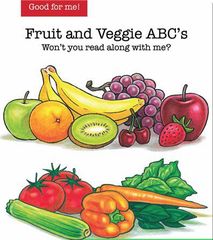 Little Book 3 Fruit and Veggie ABCs -- 绘本听读宝在线台词全文