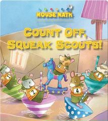 Mouse Math 55 Count Off, Squeak Scouts! -- 绘本听读宝在线台词全文