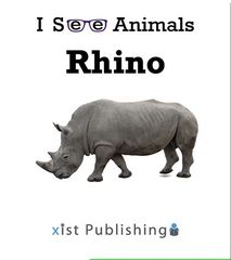I See Animals 68 I See Animals: Rhino -- 绘本听读宝在线台词全文