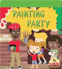 Sound Adventures: Consonants 6 Painting Party -- 绘本听读宝在线台词全文