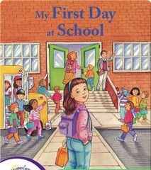 Storytime Books 1 My First Day of School -- 绘本听读宝在线台词全文