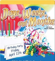 Little World Math 15 Days, Weeks, and Months_ Calendar Skills -- 绘本听读宝在线台词全文