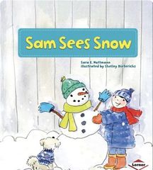 Kindergarten Sight Word Stories 30 Sam Sees Snow -- 绘本听读宝在线台词全文