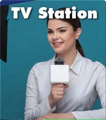 Explore a Workplace 29 Explore a Workplace: TV Station -- 绘本听读宝在线台词全文