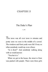 11 The Adventures of Huckleberry Finn Mark Twain 13 The Duke’s Plan -- 绘本听读宝在线台词全文