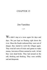 11 The Adventures of Huckleberry Finn Mark Twain 15 Jim Vanishes -- 绘本听读宝在线台词全文