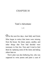 11 The Adventures of Huckleberry Finn Mark Twain 18 Tom’s Adventure -- 绘本听读宝在线台词全文