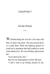 11 The Adventures of Huckleberry Finn Mark Twain 7 On the Wreck -- 绘本听读宝在线台词全文