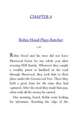 12 The Adventures of Robin Hood Howard Pyle 4 Robin Hood Plays Butcher -- 绘本听读宝在线台词全文