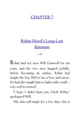 12 The Adventures of Robin Hood Howard Pyle 7 Robin Hood’s Long-Lost Kinsman -- 绘本听读宝在线台词全文