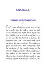 14 The Adventures of Tom Sawyer Mark Twain 5 Tragedy in the Graveyard -- 绘本听读宝在线台词全文