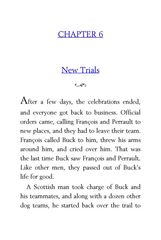 15 The Call of the Wild Jack London 6 New Trials -- 绘本听读宝在线台词全文
