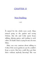 16 The Secret Garden Frances Hodgson Burnett 15 Nest Building -- 绘本听读宝在线台词全文