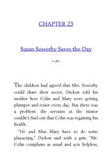16 The Secret Garden Frances Hodgson Burnett 23 Susan Sowerby Saves the Day -- 绘本听读宝在线台词全文