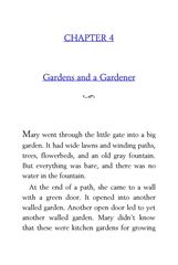 16 The Secret Garden Frances Hodgson Burnett 4 Gardens and a Gardener -- 绘本听读宝在线台词全文