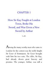 17 The Story of King Arthur and His Knights Howard Pyle 1 Chapter 1 -- 绘本听读宝在线台词全文