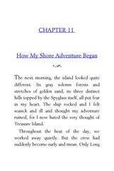 18 Treasure Island Robert Louis Stevenson 11 How My Shore Adventure Began -- 绘本听读宝在线台词全文
