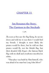 18 Treasure Island Robert Louis Stevenson 15 Jim Resumes the Story The Garrison in the Stockade -- 绘本听读宝在线台词全文