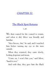 18 Treasure Island Robert Louis Stevenson 22 The Black Spot Returns -- 绘本听读宝在线台词全文