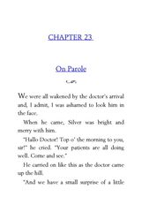 18 Treasure Island Robert Louis Stevenson 23 On Parole -- 绘本听读宝在线台词全文