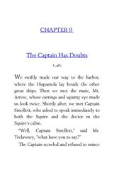 18 Treasure Island Robert Louis Stevenson 9 The Captain Has Doubts -- 绘本听读宝在线台词全文