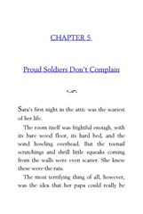 02 A Little Princess Frances Hodgson Burnett 5 Proud Soldiers Don’t Complain -- 绘本听读宝在线台词全文