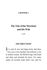 20 Arabian Nights Martin Woodside 1 The Tale of the Merchant and His Wife -- 绘本听读宝在线台词全文