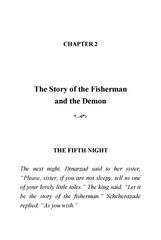 20 Arabian Nights Martin Woodside 2 The Story of the Fisherman and the Demon -- 绘本听读宝在线台词全文