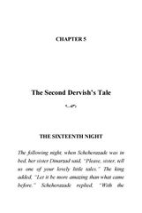 20 Arabian Nights Martin Woodside 5 The Second Dervish’s Tale -- 绘本听读宝在线台词全文