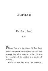 21 Around the World in 80 Days Jules Verne 16 The Bet Is Lost! -- 绘本听读宝在线台词全文